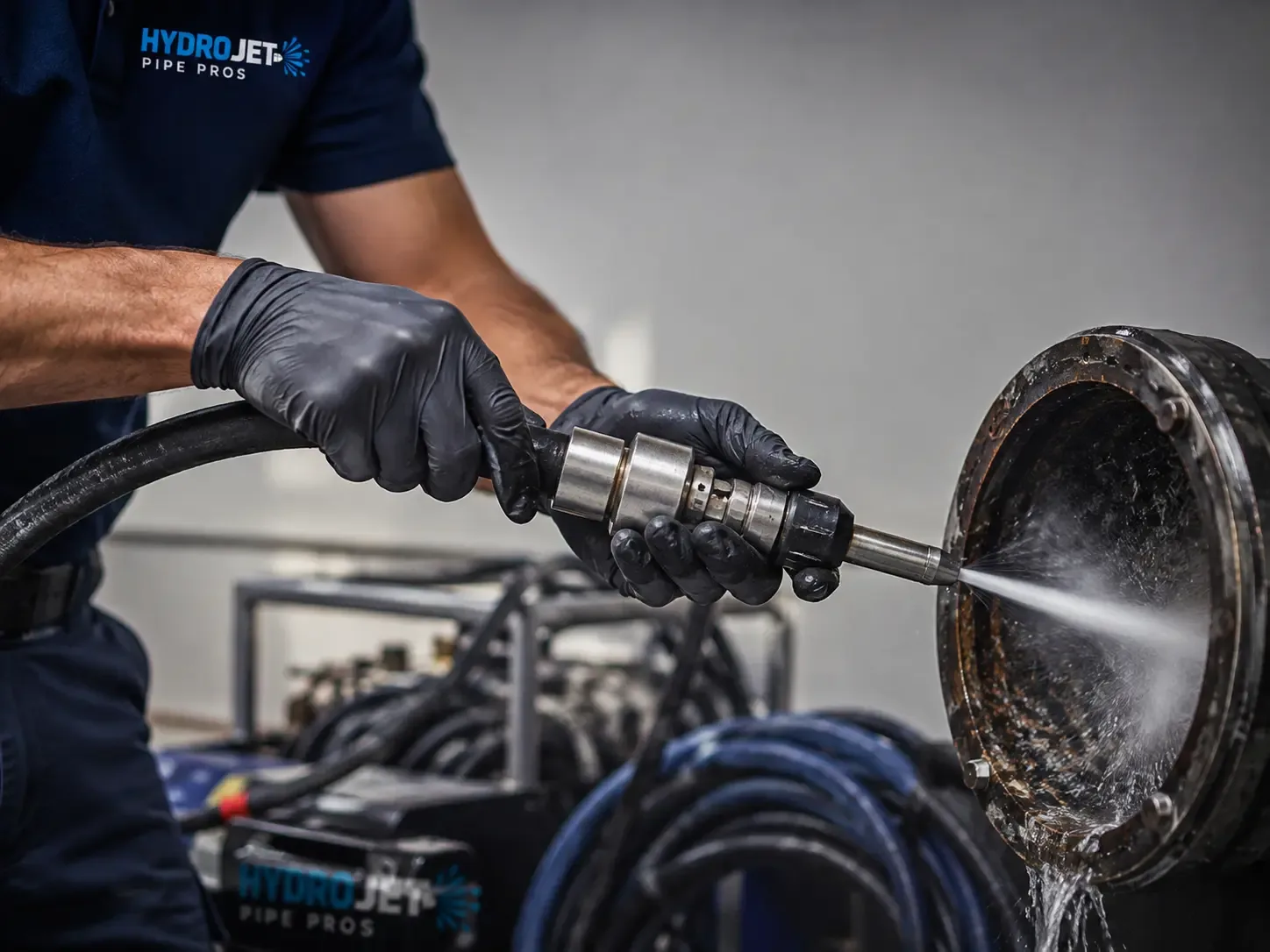 Hydro Jet Pipe Descaling in Elkhart, TX
